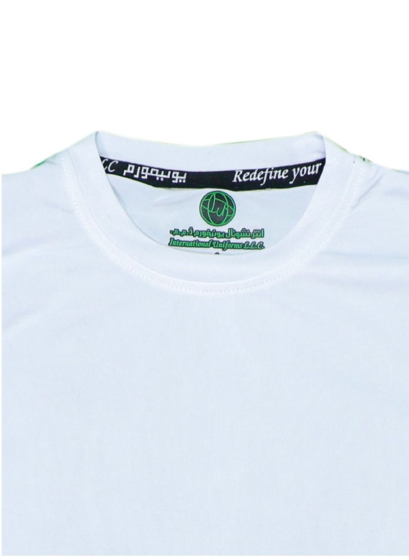 International Uniform L.L.C Men's Athleisure Full Sleeves Polyester Round Neck T-shirt  - Image 4