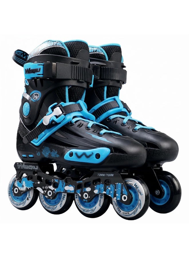 WEIQIU Inline Skates for Women Men, Outdoor Street Blades Roller Adult Male Female, Professional Fitness Roller Skates Blades for Unisex - Image 2