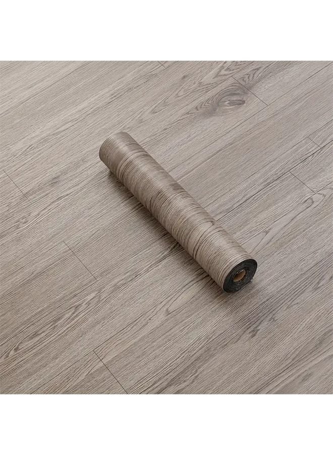 2 Rolls G 21 Self Adhesive Wood Grain Vinyl Floor Tiles Waterproof Non Slip Easy Install - Image 1