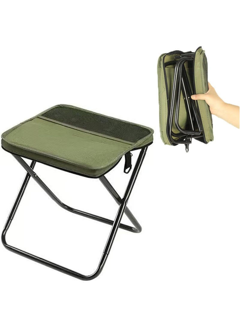 BlueFire Foldable Backpack Stool - 2-in-1 Portable Folding Camping Chair & Crossbody Bag, Ultra-Lightweight (650g) Carbon Steel Stool for Hiking, Fishing, Travel | Supports 150kg, 600D Oxford Fabric, Compact Design - Image 1