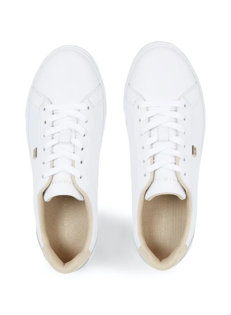TOMMY HILFIGER Essential Leather Cupsole Court Sneakers