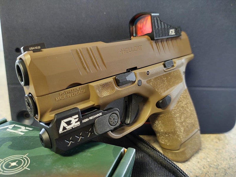 Ade Advanced Optics Spike Red Dot Sight for RMS/RMSC Footprint Optics Ready Pistol Such as Canik TP9 Elite SC, Mete SFT, Sig Sauer P365XL/P365X,Ruger Max-9,Glock 43 MOS,Springfield Hellcat(OSP/PRO) - Image 5