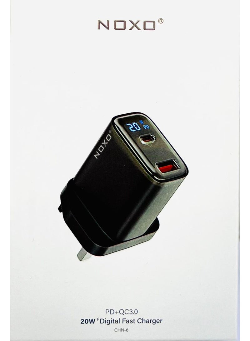 NOXO 20W DIGITAL FAST CHARGER - Image 2