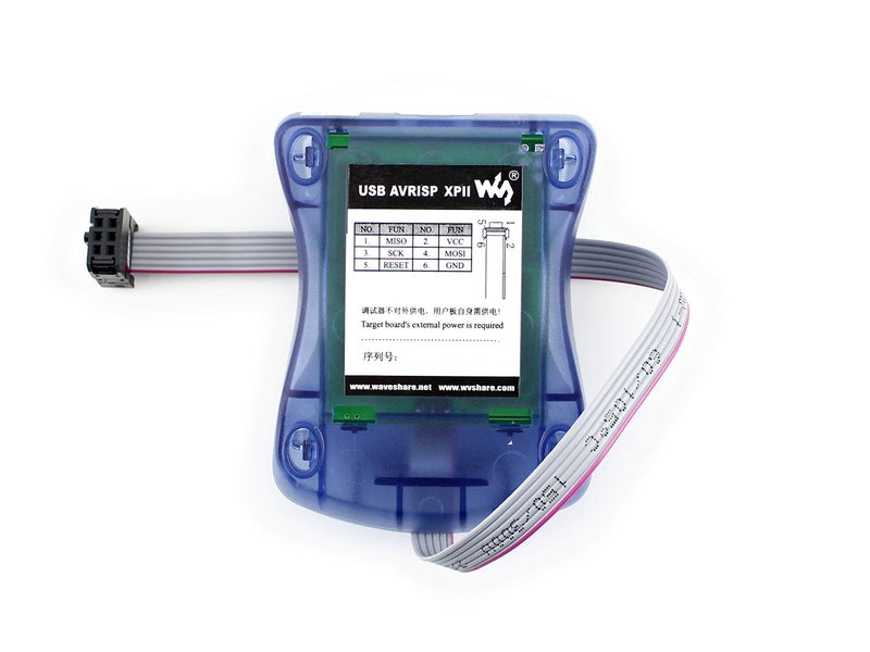 Waveshare برامج WAVESHARE ATMEL AVR USB AVRISP XPII متوافق مع Atmel في نظام البرمجة AVR ISP mk2 mkII يدعم AVR Studio 4/5/6/7 - Image 2