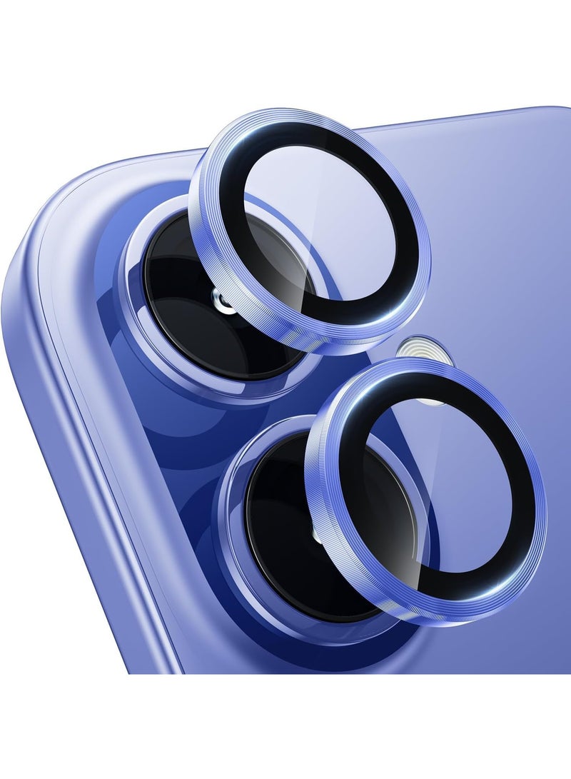 Camera Lenses Compatible with iPhone 16 - 16 Plus - Sky Blue - Image 1