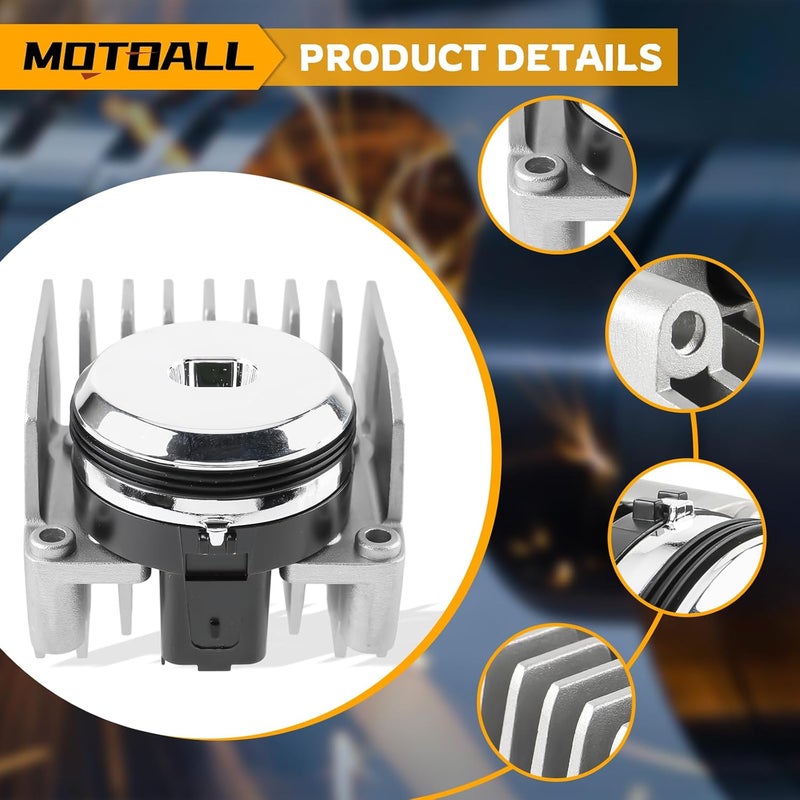 MOTOALL Head Lamp Day Time Running Light Diode for Cadillac XTS - Image 4
