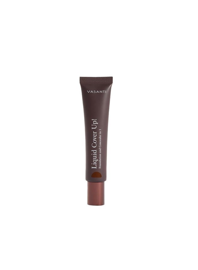 Vasanti Liquid V13 - Cosmetics Liquid Cover-Up - Foundation & Concealer in One - Image 1