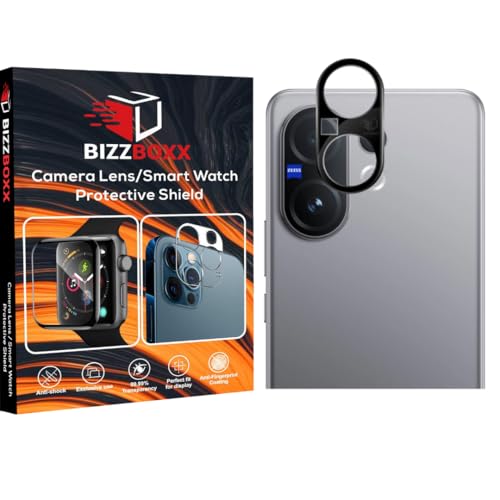 BizzBoxx Compatible with vivo V60 5G and vivo T4 Pro 5G Camera Lens Protector [3D-Premium - Camera Protector] Back Camera Glass Guard for (vivo V60 and vivo T4 Pro) Camera Protector - Pack of 1 - Image 1