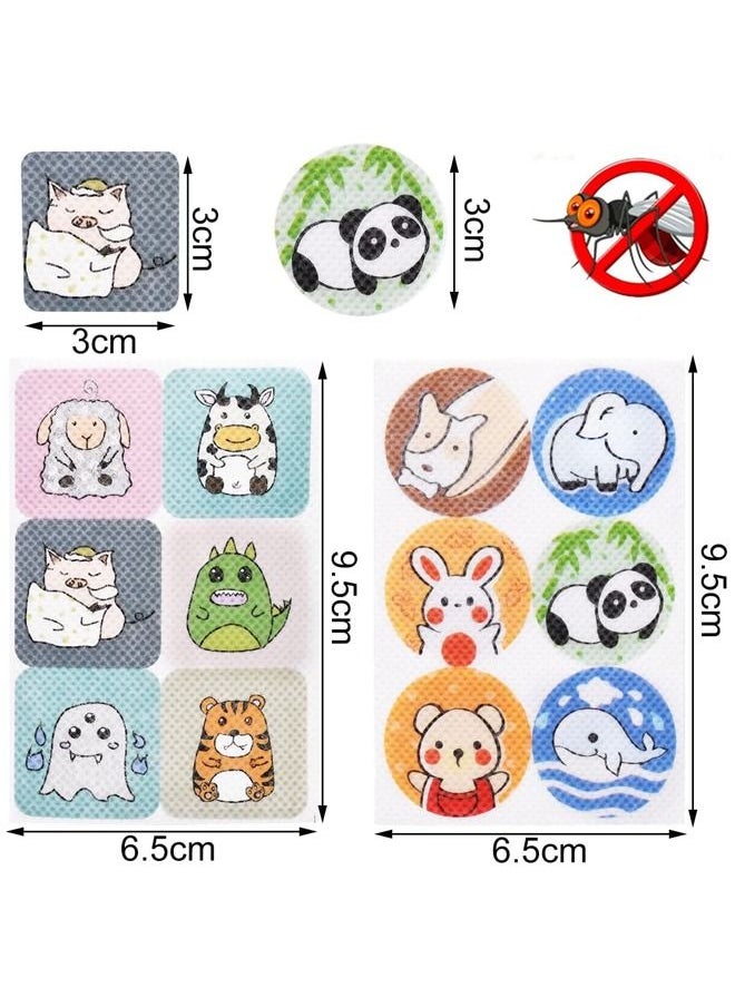 QiaoKai 72 Pack Mosquito Sticker for Kids Adults,Mosquito Repellent Plasters, Natural Pure Essential Oil Insect Repellent Patches  - Image 2