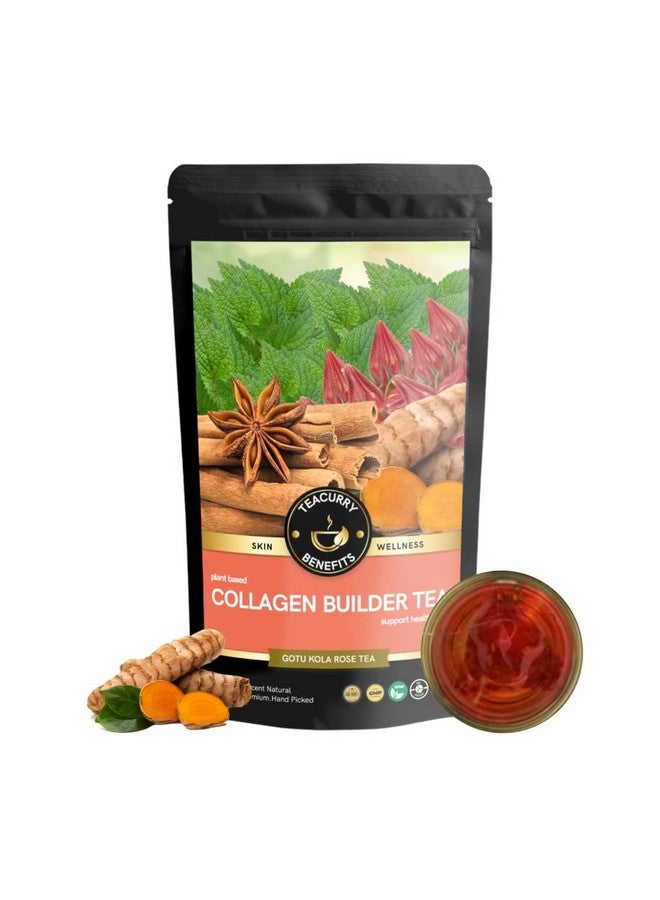 TEACURRY Collagen Builder Tea (1 Month Pack | 100 Grams) - For Skin, Hair, Nails (With Vitamin C, Biotin) - Image 1