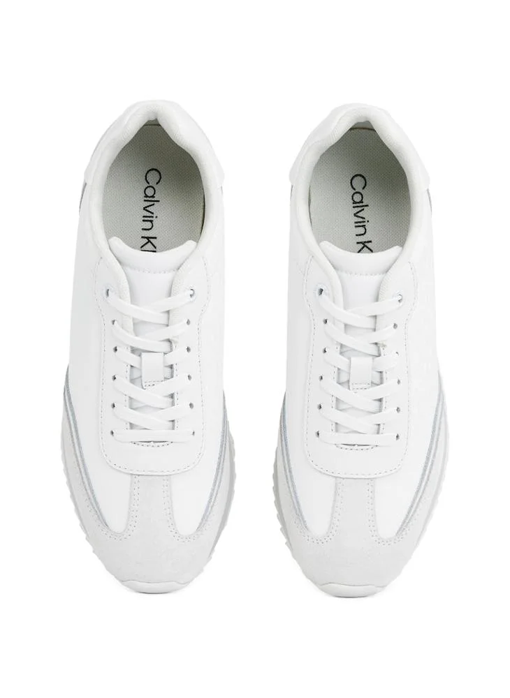 كالفن كلاين Lace Up Low Top Sneakers