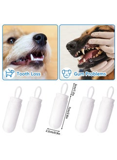 Dog Finger Toothbrush, 20 Pcs Microfiber Fingerbrush for Dogs Soft Finger Toothbrush Pet Dental Finger Brush for Dog Cat Teeth Cleaning Remove Plaque and Tartar - pzsku/Z373BD6B897EDBC89141BZ/45/_/1725544927/5c931f69-76dc-40f4-aced-06bc0823d98e