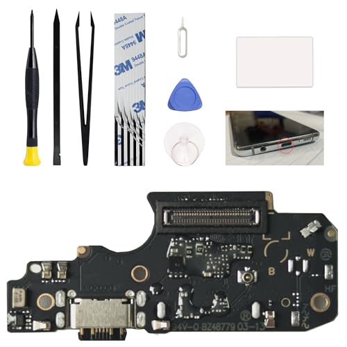 GREEN FUSION Charging Port Replacement Compatible with Xiaomi Poco X4 Pro, Includes Repair Tools - Image 1