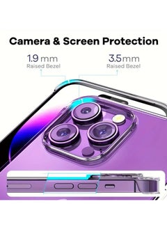 QUALITY iPhone 16 Pro Crystal Clear Case, Minimalist Design [Non-Yellowing] Ultra Thin Frameless Shockproof Protective Phone Case  - Image 3