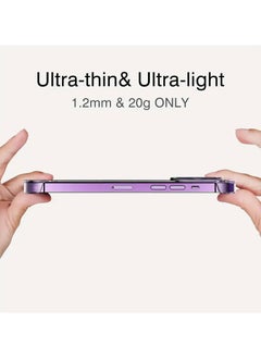 QUALITY iPhone 16 Pro Crystal Clear Case, Minimalist Design [Non-Yellowing] Ultra Thin Frameless Shockproof Protective Phone Case  - Image 5