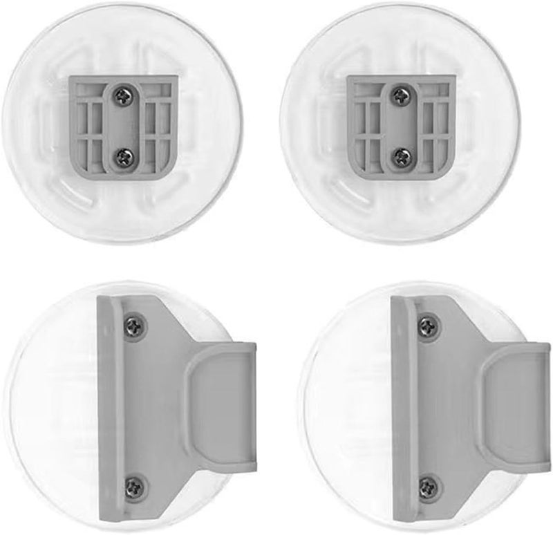 Gray Nylon Gate Fence Mounting Brackets Hooks And Screws Replacement Parts Set Size B - Image 1