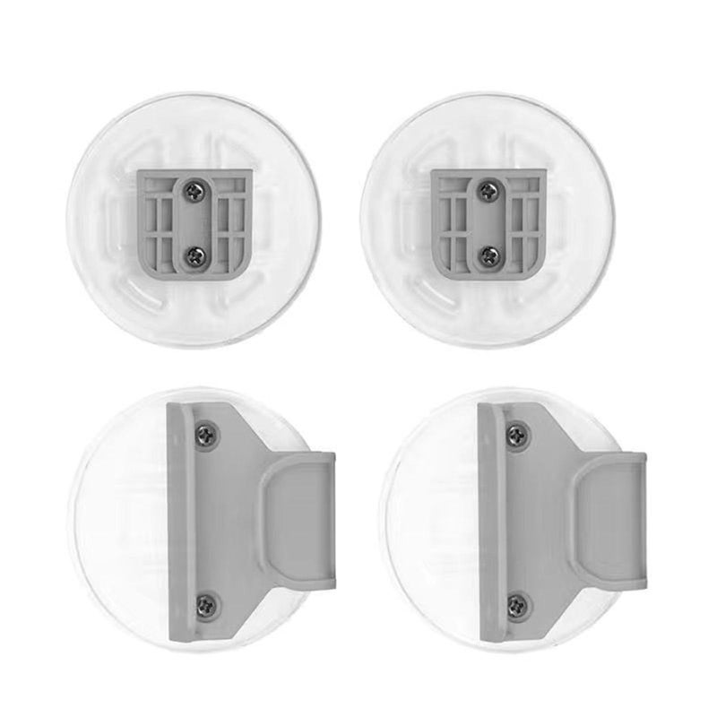 Gray Nylon Gate Fence Mounting Brackets Hooks And Screws Replacement Parts Set Size B - Image 2
