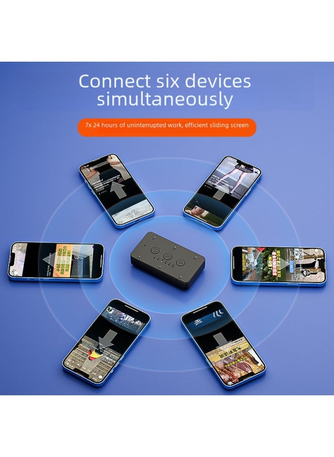 Smart Bluetooth Screen Scraper Automatic Screen Brush Physical Random Adjustment Era Professional Mobile Phone Tool-Color:Cool Black* Wireless U10 One Machine And Two Heads - Image 2