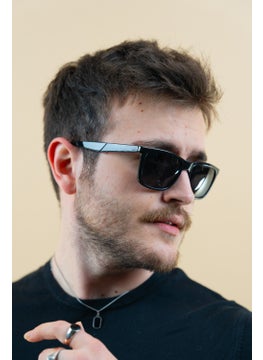 Focus On Tomas Black Polarized Men's Sunglasses | Flexible Lightweight Unbreakable  - Image 1