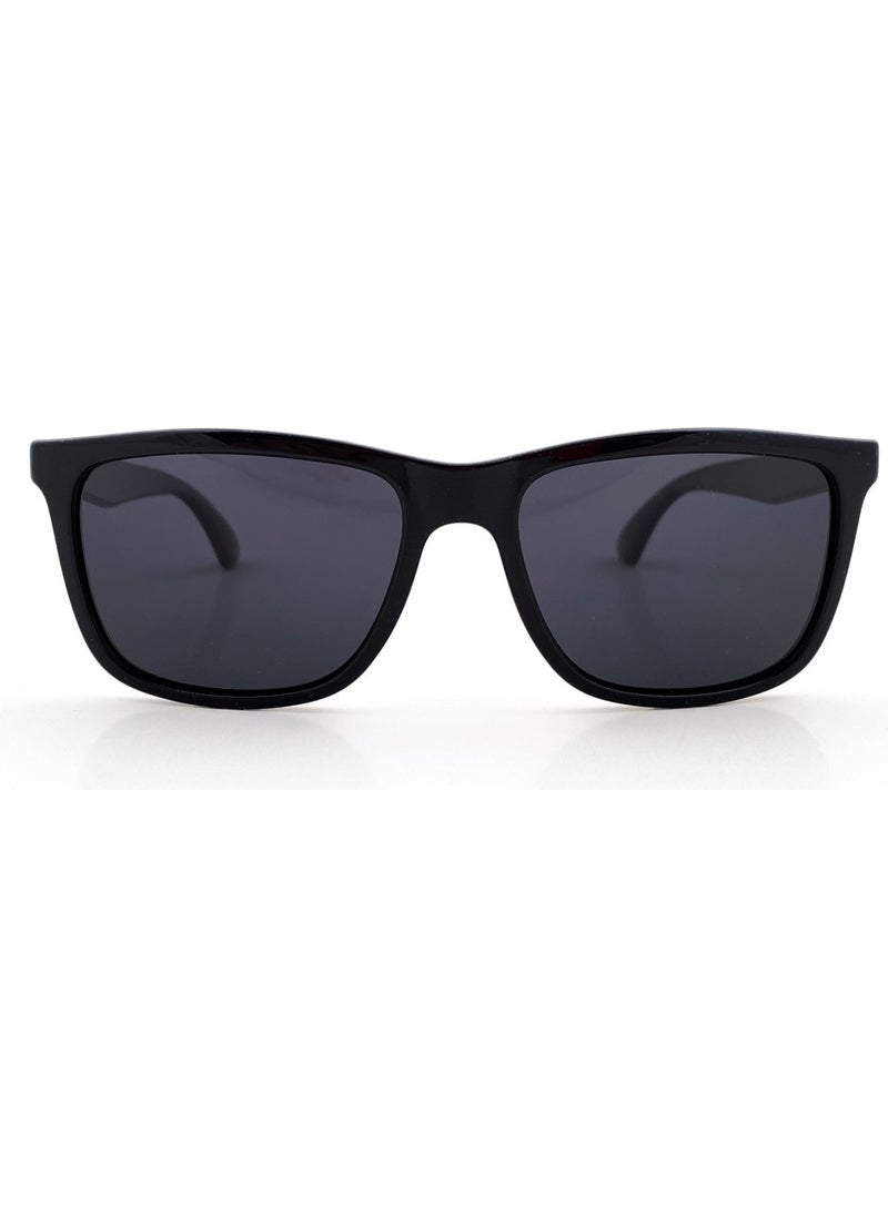 Focus On Tomas Black Polarized Men's Sunglasses | Flexible Lightweight Unbreakable  - Image 2