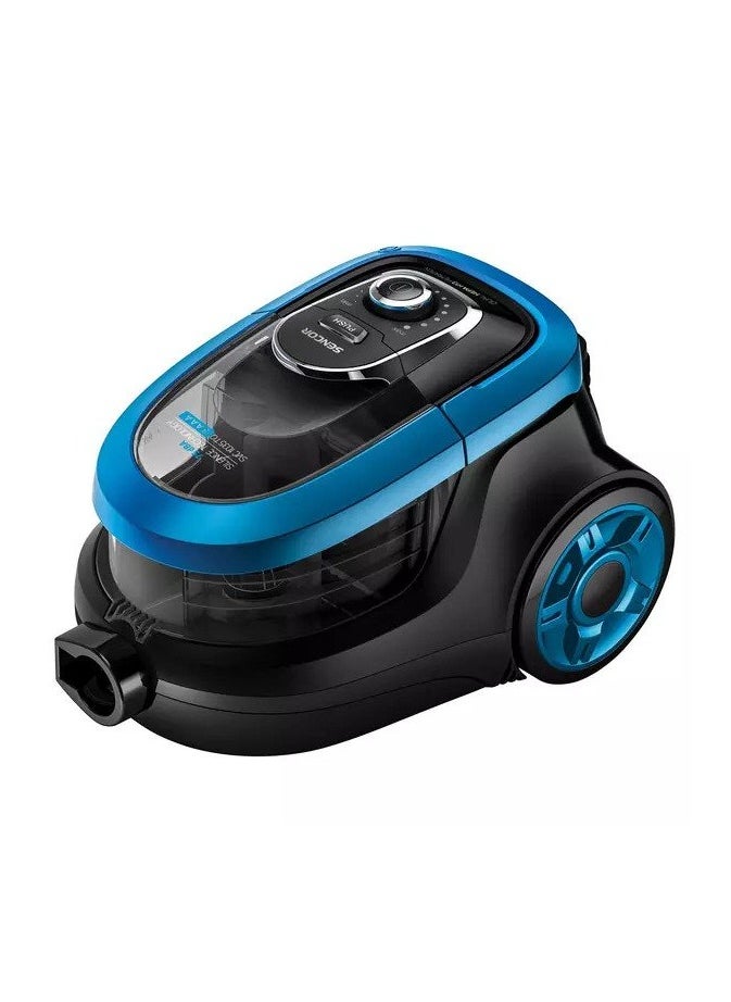 Canister Vacuum Cleaner With Cyclone Force Technology Powerful Suction Efficient Dust Separation And Compact Design For Home Cleaning