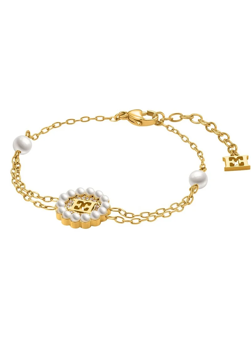 إسكادا Clara Bracelet for Women Pearls and Crystals, Elegant Design, Captivating Luxury Statement