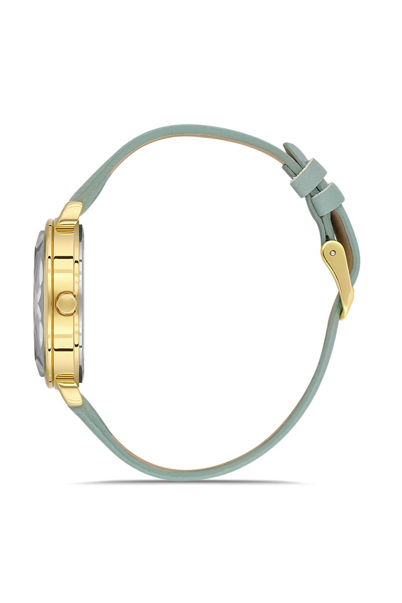 OMAX Women’s Wrist-Watch | Analog | Leather Strap | Elegant Design - Image 2