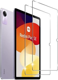 Muzz Tempered Glass For Xiaomi Redmi Pad SE 11 inch Explosion-Proof Film Screen Protector for Redmi Pad SE 11" 2023 Protective Film (2 Pack) 