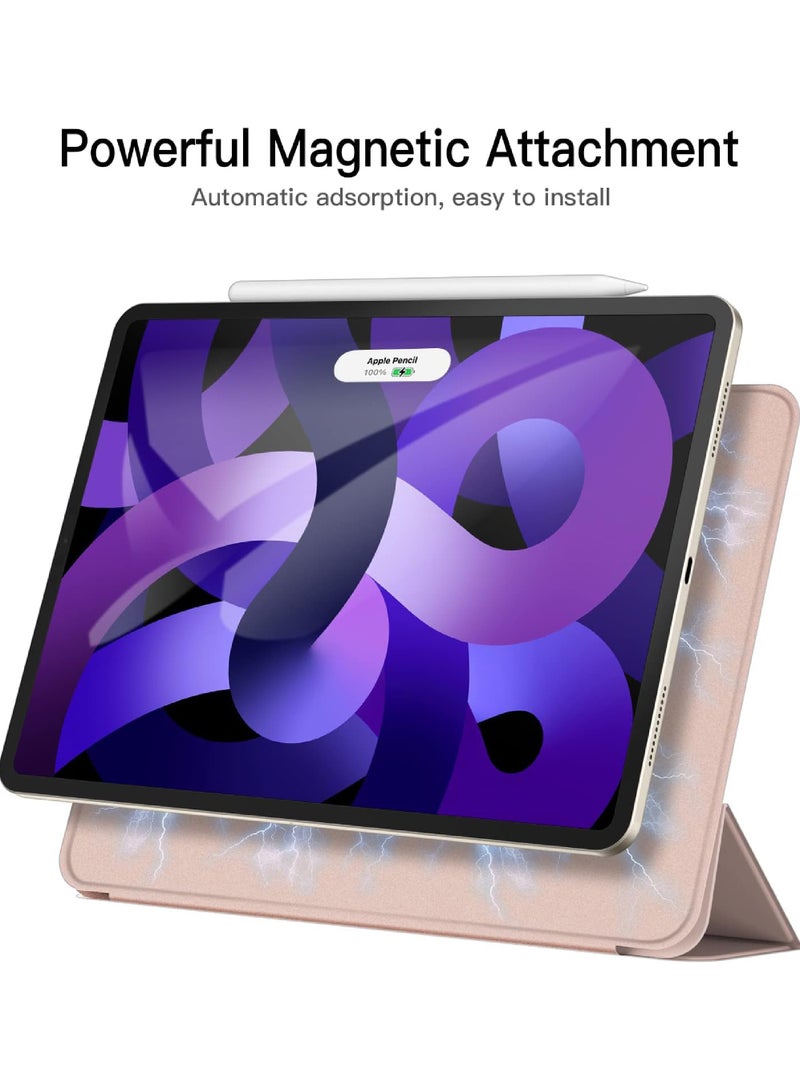 Rock Pow For iPad Pro 11 Inch Case iPad 11 Pro Case (2022/2021/2020 4th/3rd/2nd Generation) Convenient Magnetic Attachment 2 Way Stand Full Pencil 2 Support Rebound Magnetic Case - Image 3