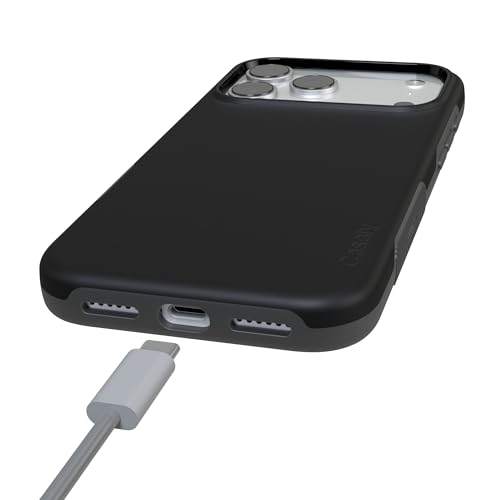 Casely iPhone 17 Pro Max Case | Black on Black | Bold Protective Design | Compatible with MagSafe - Image 5