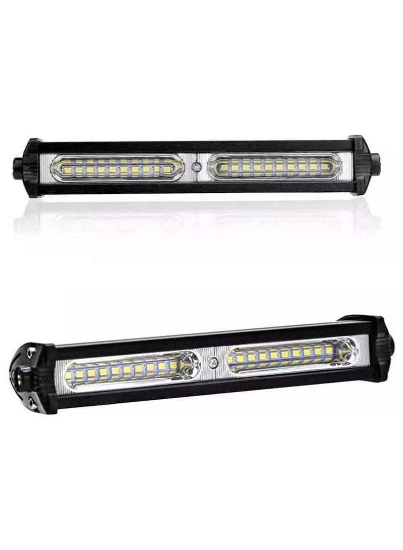 Generic (Set of 2) 7-Inch 60W LED Light Bars for Cars & Trucks – Off-Road Waterproof Spot/Flood Combo Lights – High-Intensity Driving Lamps for 12V/24V Vehicles  - Image 1