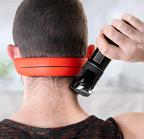 NEKMATE Neckline Shaving Template  Shave the Back of Your Neck in 60 seconds  The Original SelfHaircut Guide  Stencil  HandsFree DIY Grooming Tool  100 Durable HighGrade Silicone