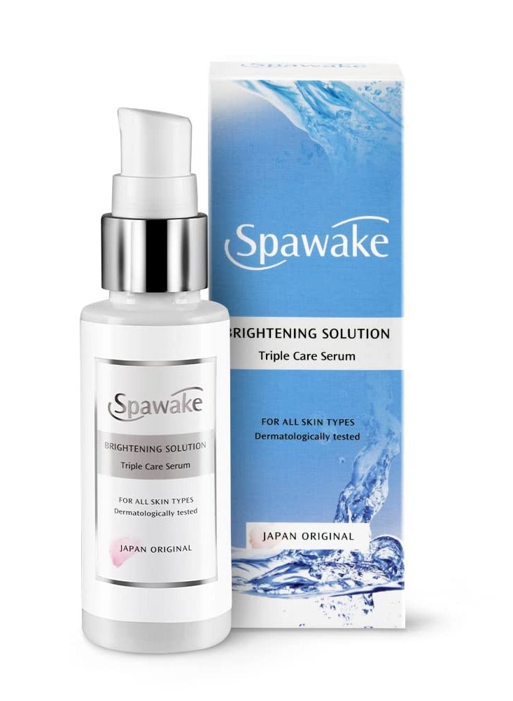 Spawake Face Serum Brightening Triple Care with Vitamin C B3 E 50ml - Image 1