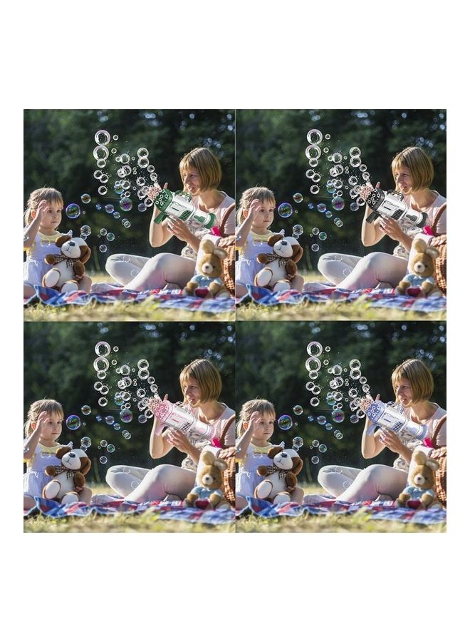 HTC Water Bubble Bazooka Gun 14cm 60 Holes Large Blaster Toy for Outdoor Play Kids Everyday Use - Image 3