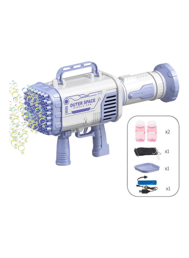 HTC Water Bubble Bazooka Gun 14cm 60 Holes Large Blaster Toy for Outdoor Play Kids Everyday Use - Image 1