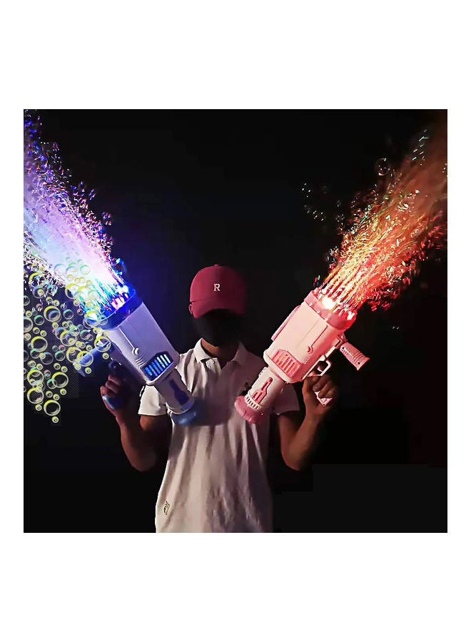 HTC Water Bubble Bazooka Gun 14cm 60 Holes Large Blaster Toy for Outdoor Play Kids Everyday Use - Image 4