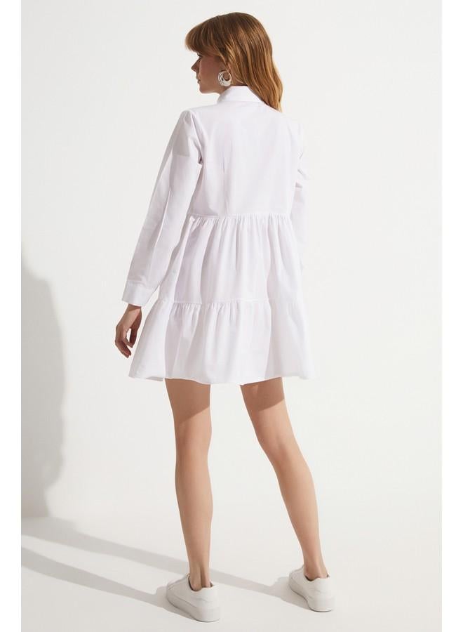 جون فستان بخصر منخفض وفتحات - Image 4