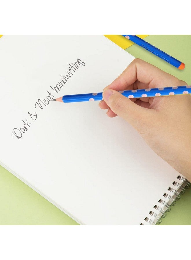 Doms Groove Super Dark HB/2 Graphite Pencils Jar Pack | Innovative Groove For Perfect Grip | Free Pencil, Eraser, Sharpner & Scale | Ideal For Sketching & Drawing | Pack of 30 Pencils - Image 3