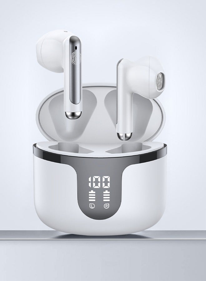 DUNISO Wireless Earphones Bluetooth 5.3 in-Ear Wireless Earbuds,Bluetooth Earbuds Touch Control, Charging Case With LED Power Display for Running Sport Gym  - Image 1