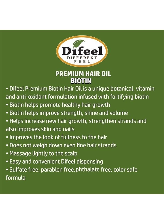 difeel Premium Biotin Hair Oil 7.1 oz. - Image 3