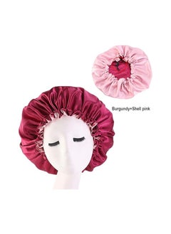 JoyousSto Women's adjustable reversible satin bonnet soft double sided sleep cap  - Image 2
