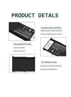 Zexen Zexen 56WH 33YDH Laptop Battery Compatible with Dell Inspiron 17 7000 7779 7778 7786 7773 2-in-1 15 7577 G3 15 3579 17 3779 G5 15 5587 G7 15 7588 8 Latitude 13 3380 14 3490 3590 3580  - Image 2