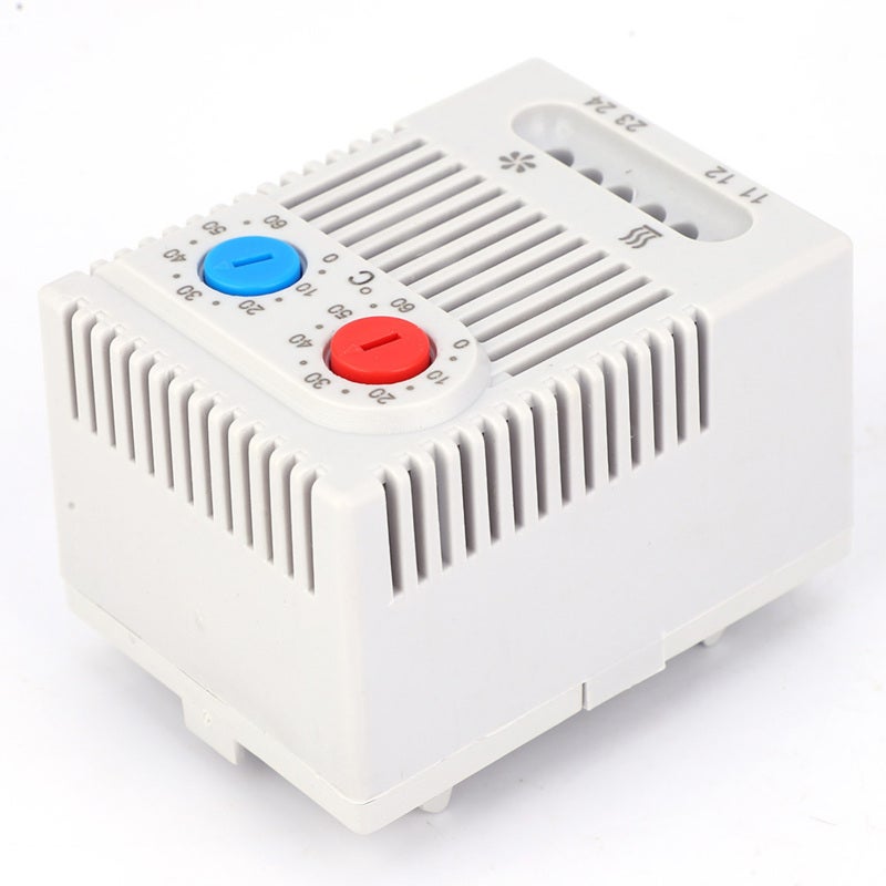DIN Rail Temperature Controller: 12-250V Wide Voltage Input - PC Material With Heat Impact Resistance - For Electrical Equipment Installation & Industrial Use - Image 4