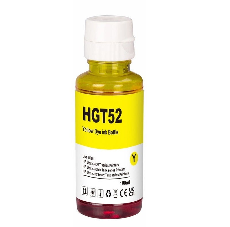 NexNova® GT53XL 135ml GT52 100ml 6-Pack for HP Printer DeskJet Smart GT Tank Black*3 Cyan Magenta Yellow - Image 5