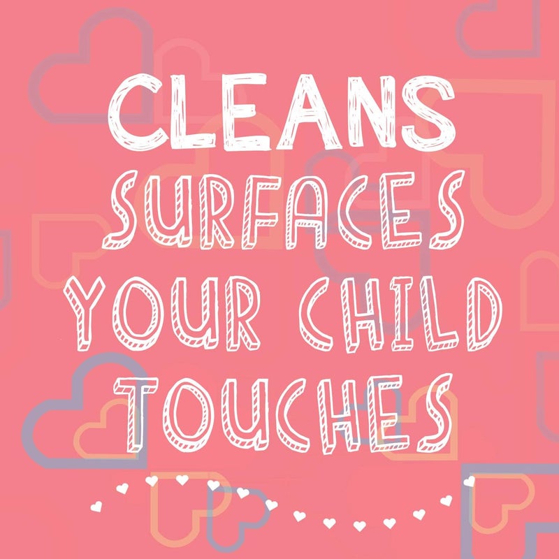 Dreft Multi-Surface All-Purpose Gentle Cleaning Wipes for Baby Toys, Car Seat, High Chair & More, 70 Count, Pack of 2 - Image 4