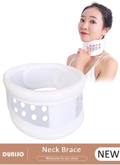 DUNISO Neck Brace for Neck Pain and Support, Adjustable Cervical Collar for Sleeping, Ergonomic Neck Stretcher, Neck Protectors Wraps Keep Vertebrae Stable and Aligned, Cervical Spine Pressure Relief  - Image 1