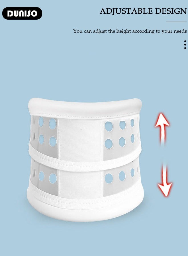 DUNISO Neck Brace for Neck Pain and Support, Adjustable Cervical Collar for Sleeping, Ergonomic Neck Stretcher, Neck Protectors Wraps Keep Vertebrae Stable and Aligned, Cervical Spine Pressure Relief - Image 5