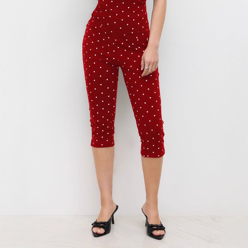 2026 High Elastic Slim Yoga Cropped Leggings Plus Size - Image 1