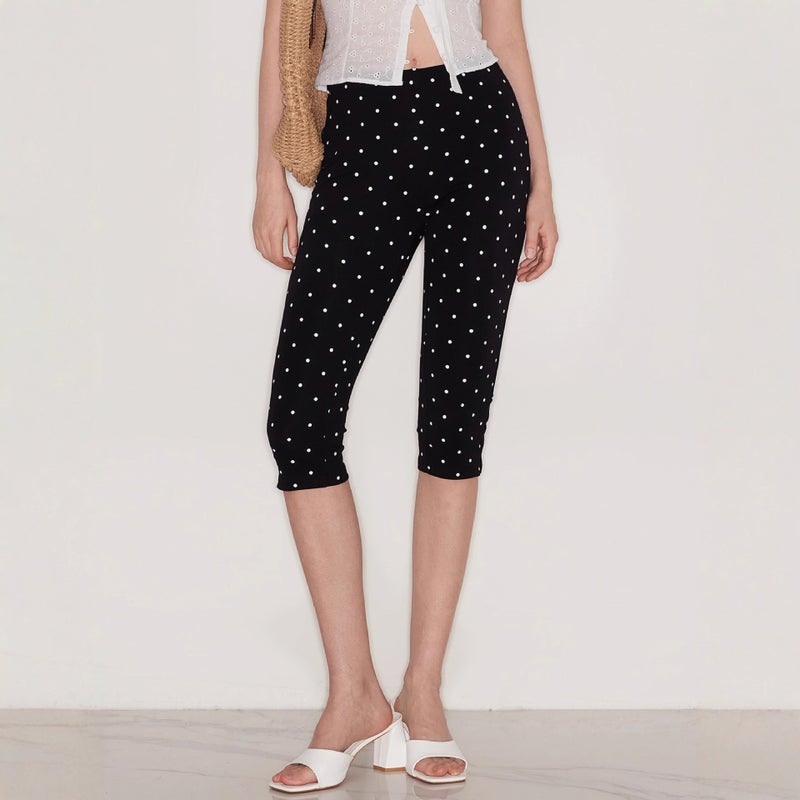 2026 High Elastic Slim Yoga Cropped Leggings Plus Size - Image 3