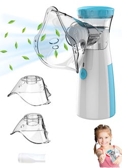 Super ZYouth Nebulizers USB Rechargeable Portable Nebulizer Machine for Adults and Children Ultrasonic Mesh Inhalators with Masks and Mouthpieces for Home and Travel Use  - Image 1